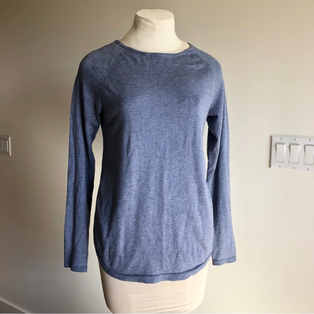 CYRUS Knit Sweater w. Ribbed Side Panels